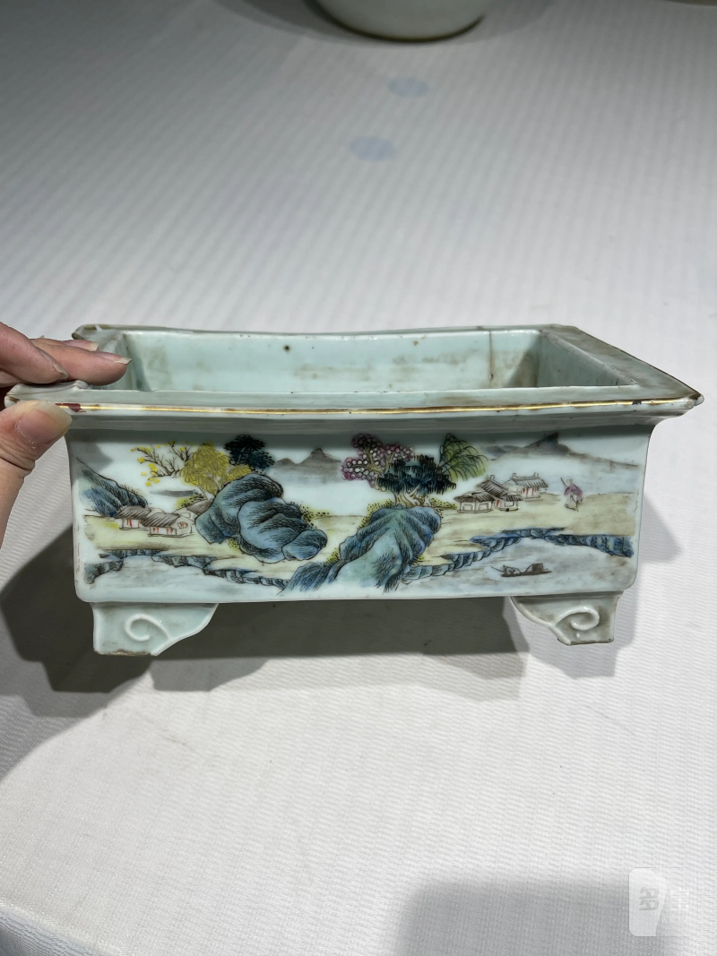 清代 粉彩瓷器一组六件 - 图6